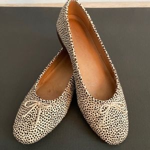 Madewell Spotted Flats, size 7